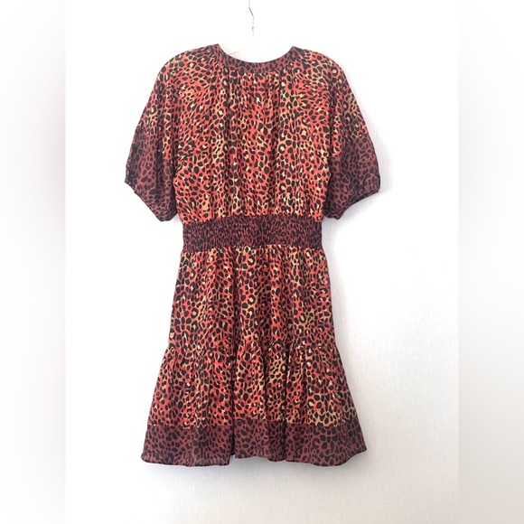 Betsy Johnson Vintage Animal Print Mini Dress - Picture 2 of 8